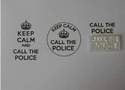 Call the Police, for Keep Calm and, stamp