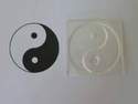 Yin Yang symbol stamp