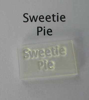 Sweetie Pie, stamp