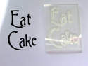 Eat Cake stamp