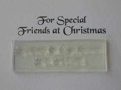 Vintage, For Special Friends at Christmas