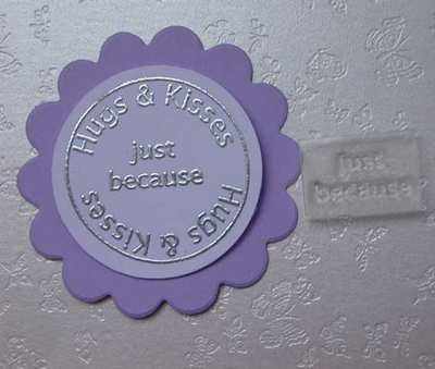 Just Because, Little Words stamp