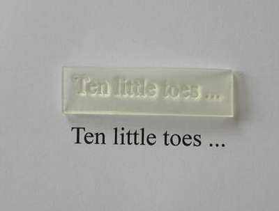 Ten little toes ...
