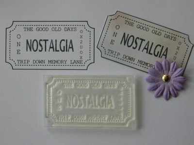 Ticket stamp, Nostalgia