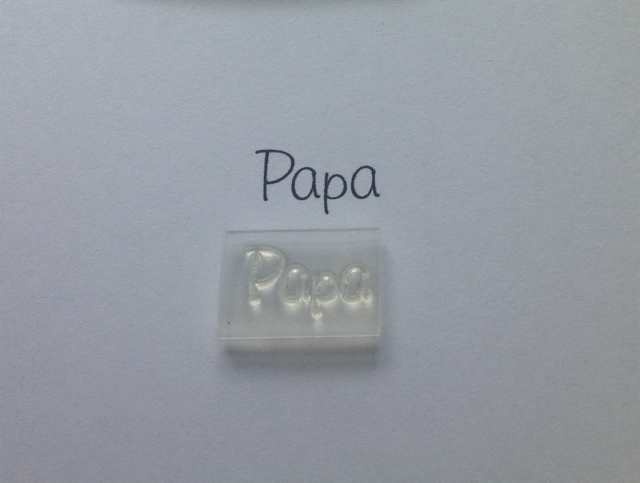 Papa, stamp 3