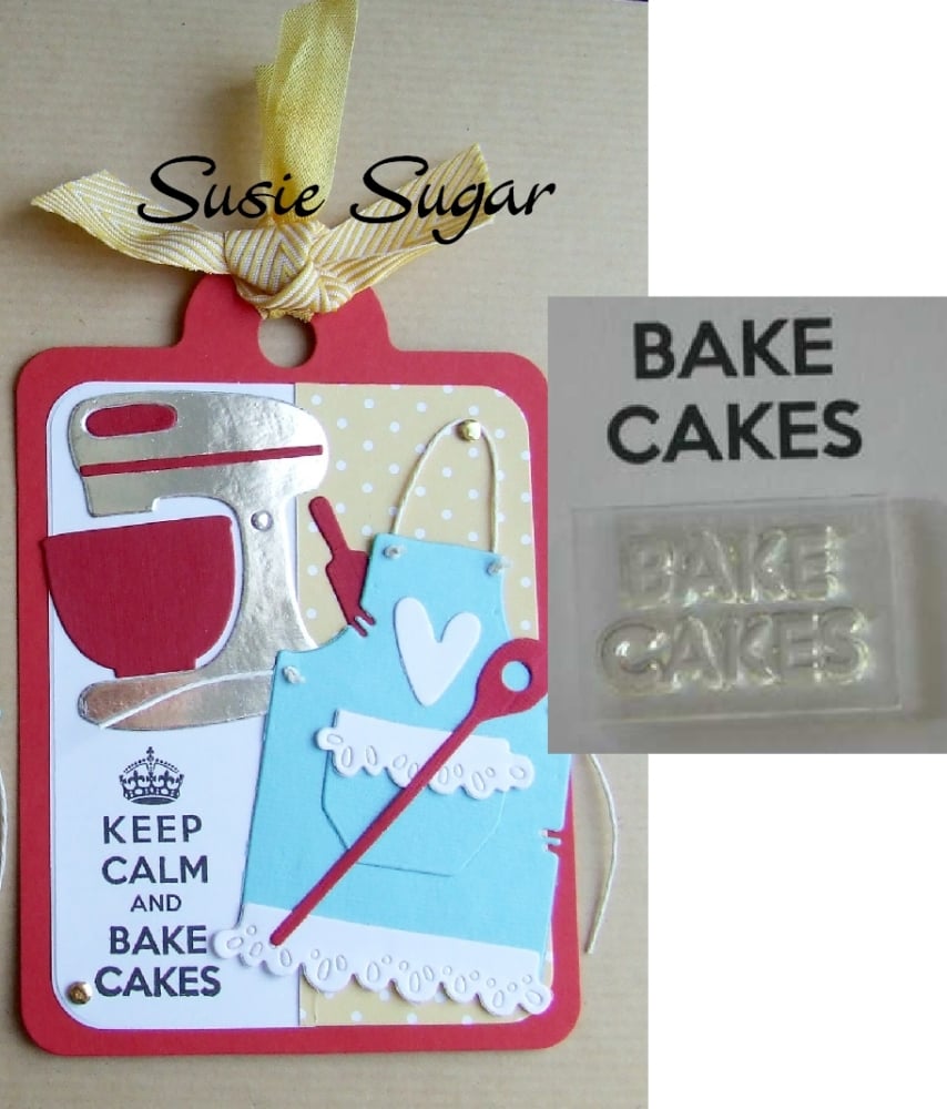 Bake Cakes, for Keep Calm and, stamps