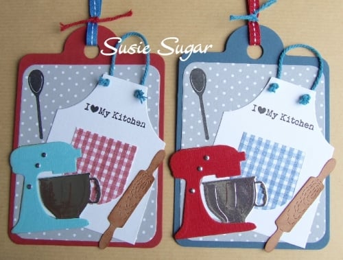 I love my Kitchen, stamp