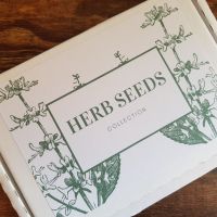 Herb seeds grow your own box ideal gift for birthday, fathers day, xmas [003]