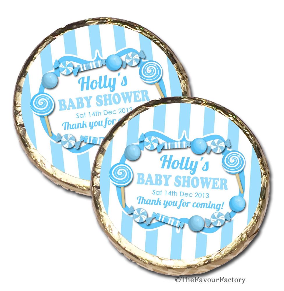 Personalised Baby Shower Welcoming Party Mint Chocolates x10