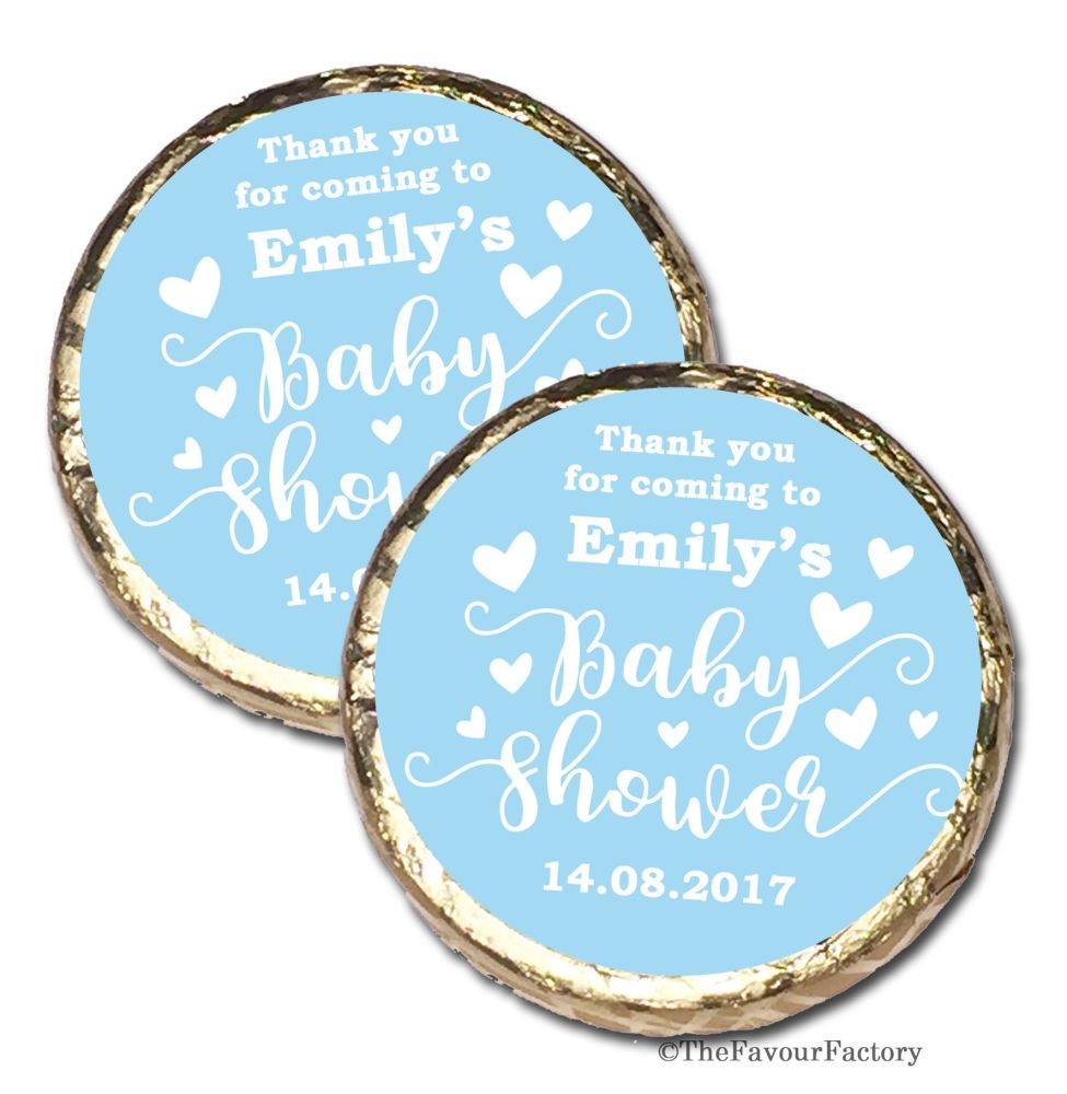 Personalised Baby Shower Welcoming Party Mint Chocolates x10