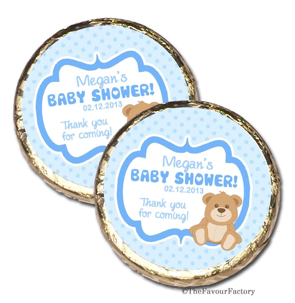 Personalised Baby Shower Welcoming Party Mint Chocolates x10