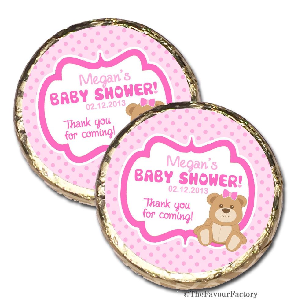Personalised Baby Shower Welcoming Party Mint Chocolates x10