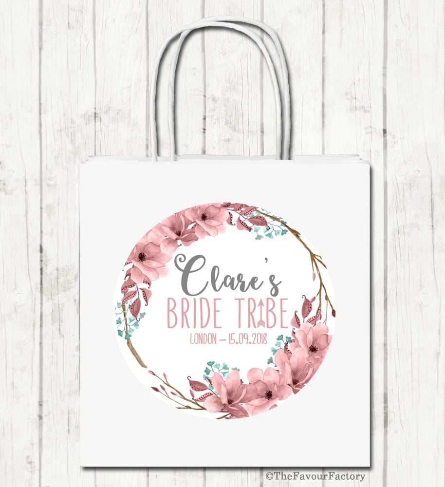 Personalised Hen Night Paper Party Goody Bags x1
