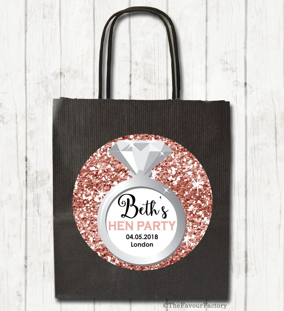 Personalised Hen Night Party Goody Bags x1