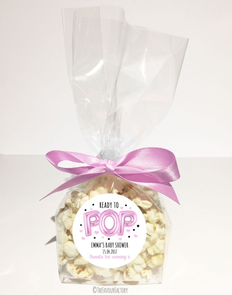 Gold Foil Balloons Ready to Pop Luxury Popcorn bags KITS