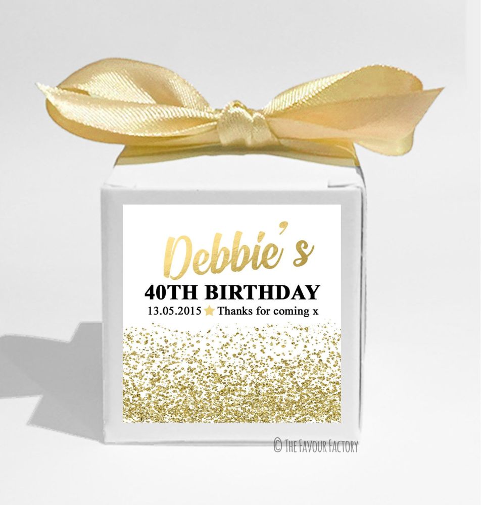 Personalised Birthday Party Favour Boxes KITS x1