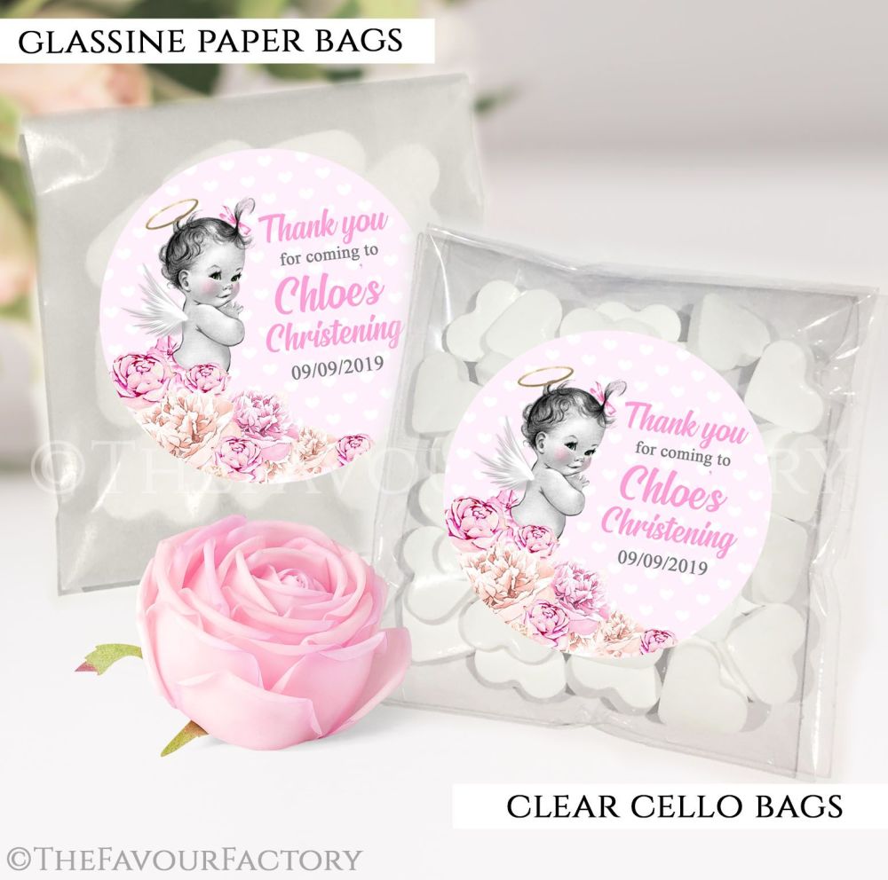christening favours girl