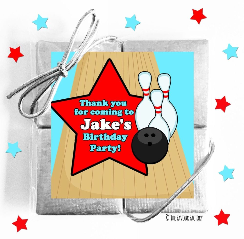 Kids Party Chocolate Quads Favours x5