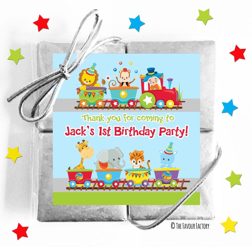 Kids Party Chocolate Quads Favours x5