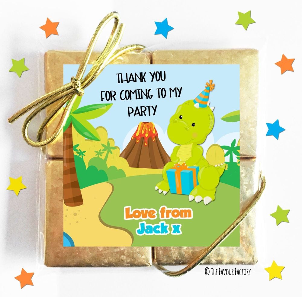 Kids Party Chocolate Quads Favours x5