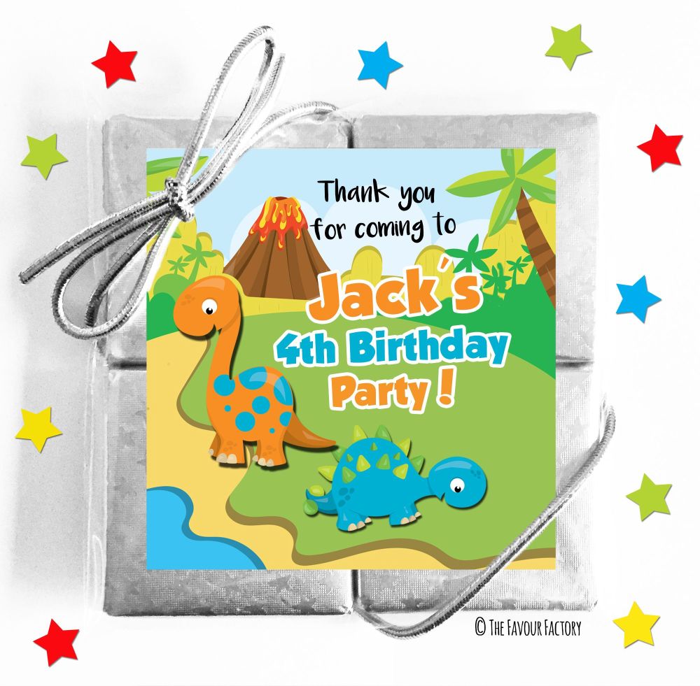 Kids Party Chocolate Quads Favours x5