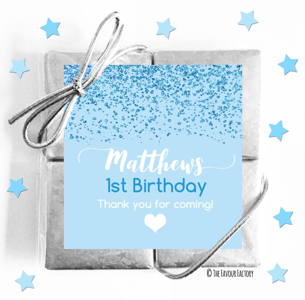 Kids Party Chocolate Quads Favours x5