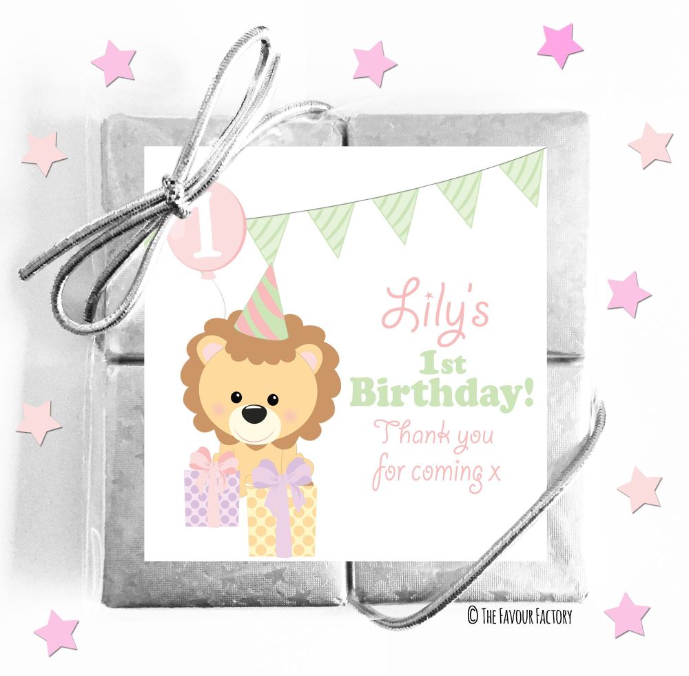 Kids Party Chocolate Quads Favours x5