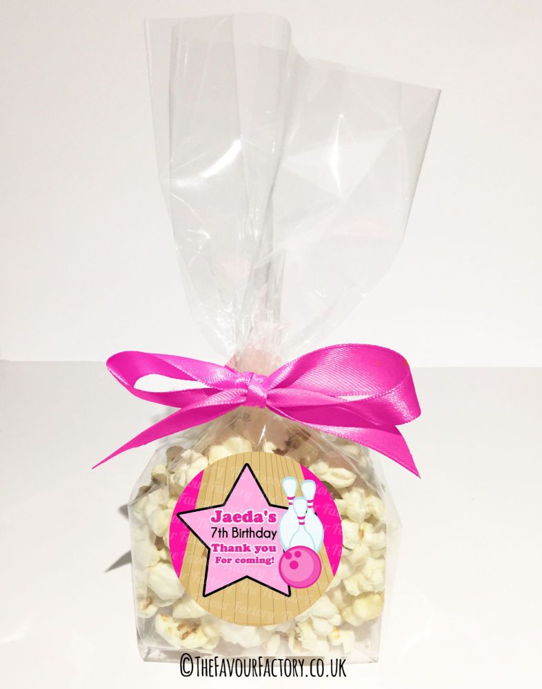 Kids Party Popcorn Treat Bags Kits x12