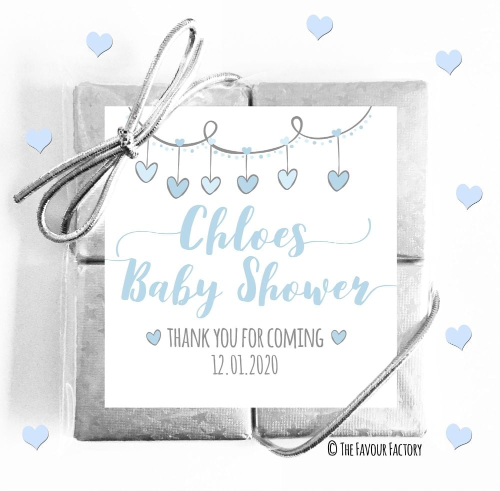 Baby Shower Chocolates Quads Favours x5