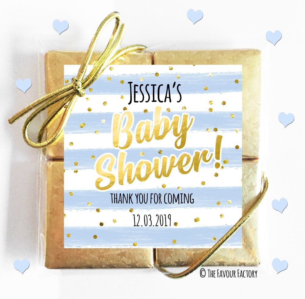 Baby Shower Chocolates Quads Favours x5