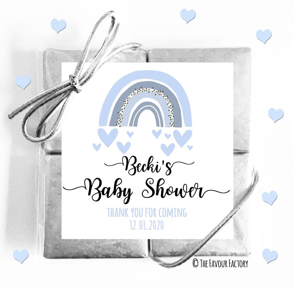 Baby Shower Chocolates Quads Favours x5