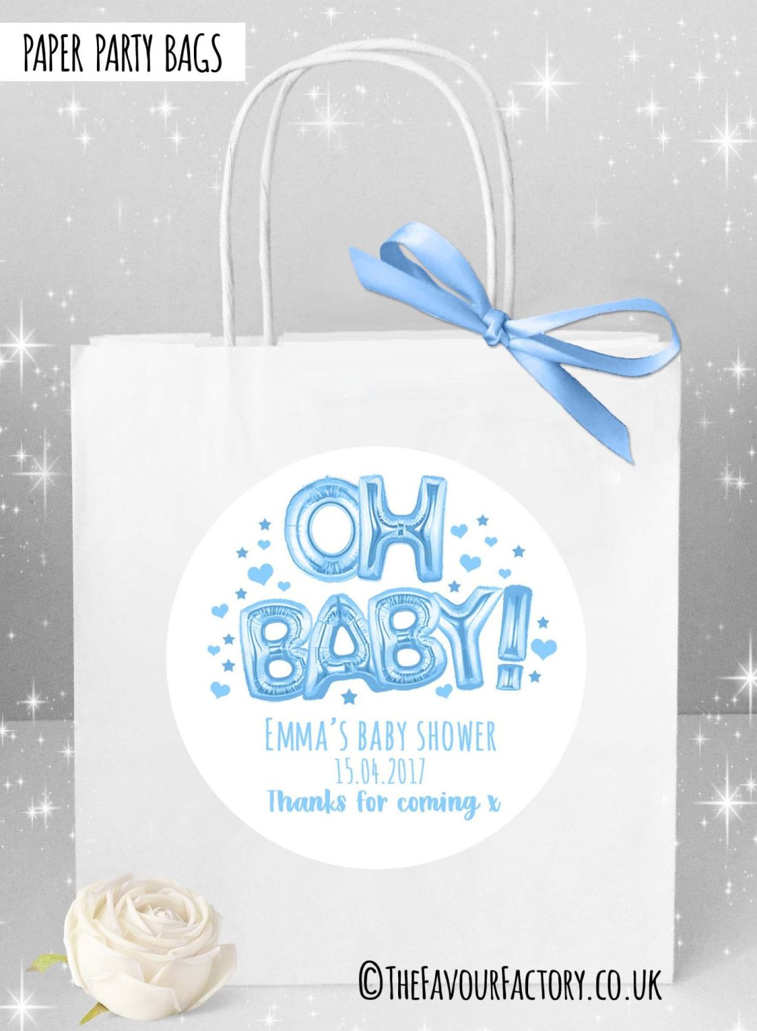 personalised baby gift bag