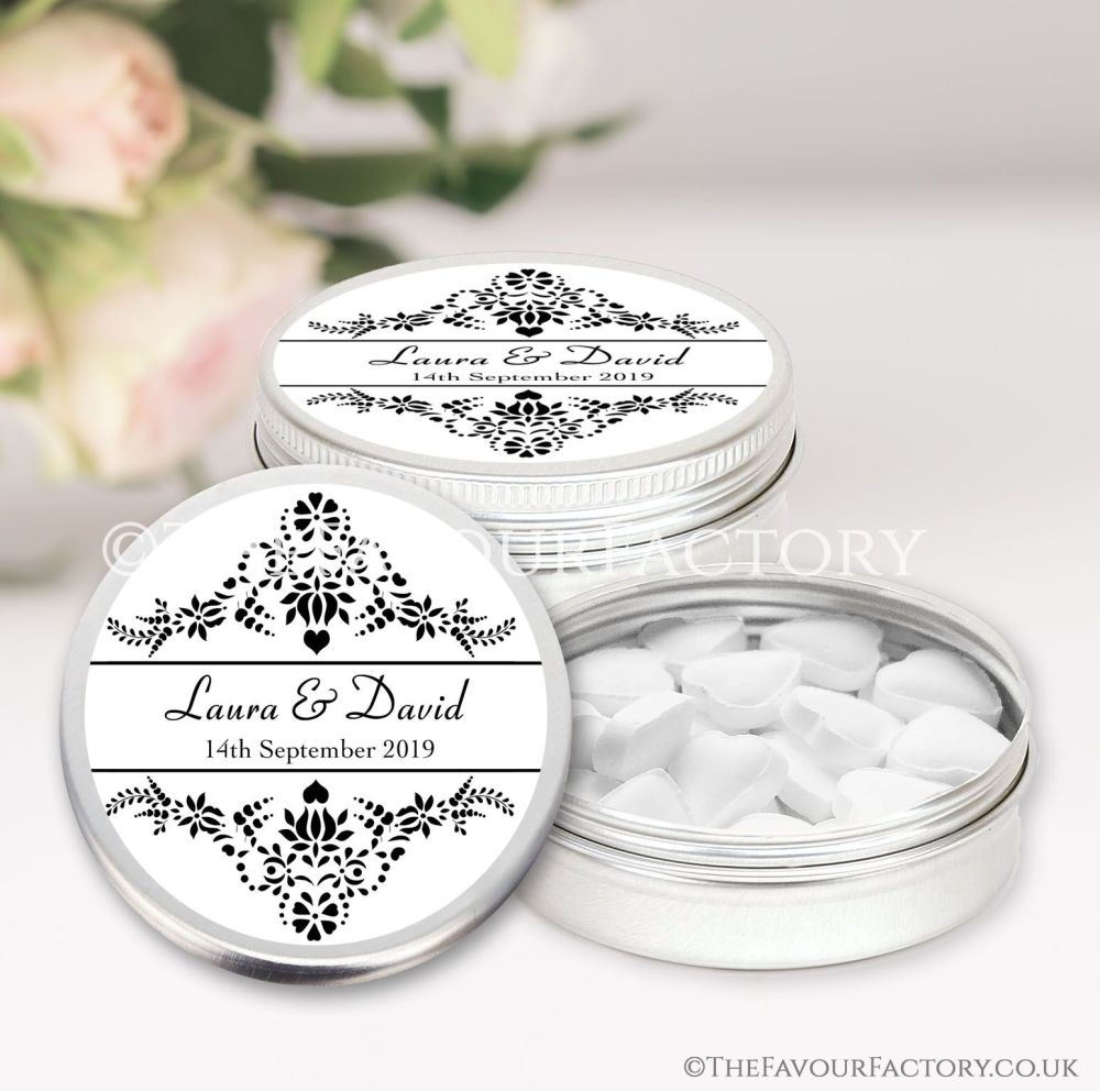 personalised wedding favours