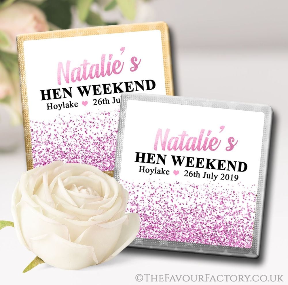 Hen Party Chocolates Favours x10