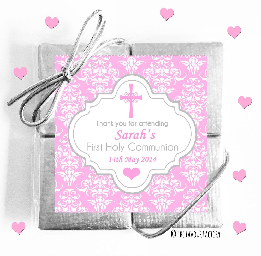 Holy Communion Chocolates Quads Favours x1