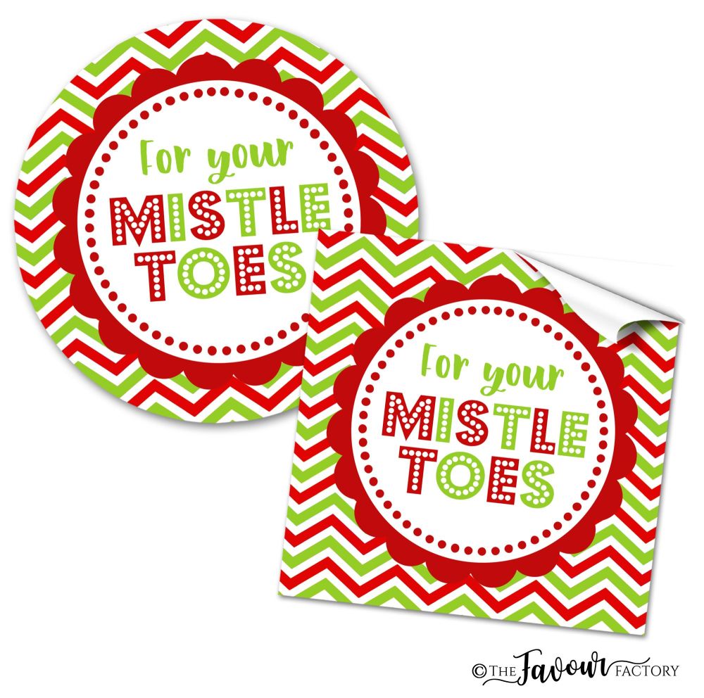 For your mistletoes Christmas Stickers