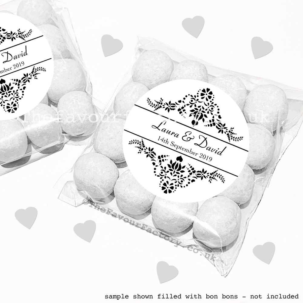 Wedding Sweet Bags Favour Kits Love Is Sweet x12