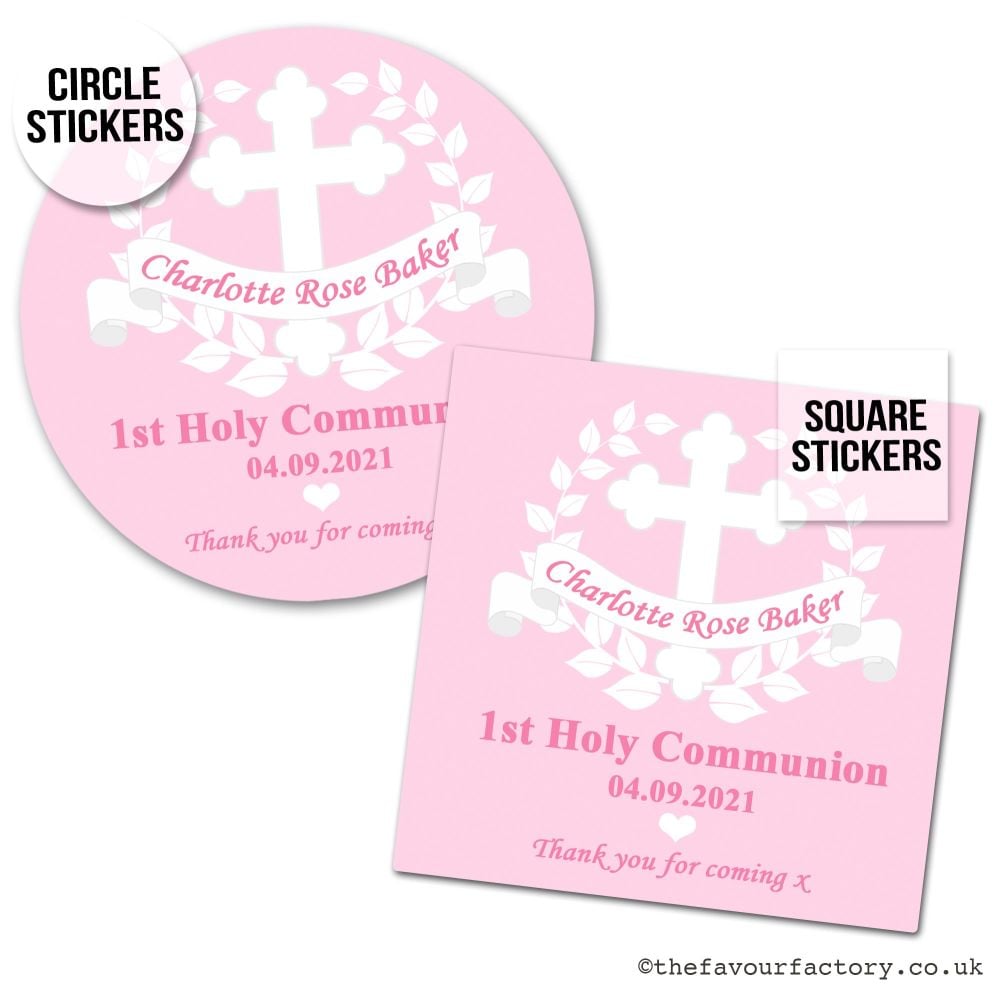 Holy Communion Favour Stickers x1