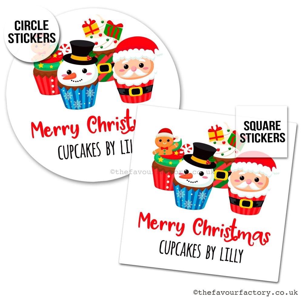 Christmas Stickers Cute Chocolate Bomb Mug - A4 Sheet x1