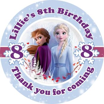 frozen 2 party stickers
