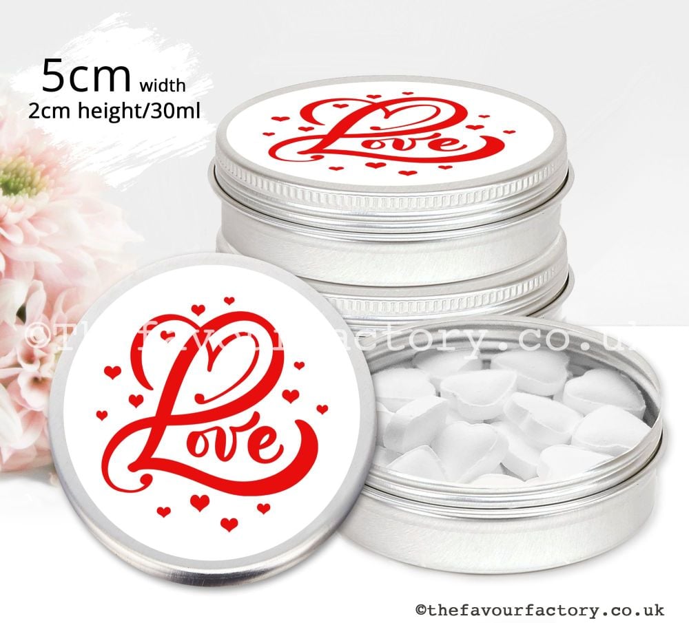 Valentines Day Gift Mint Tins The Big L x1