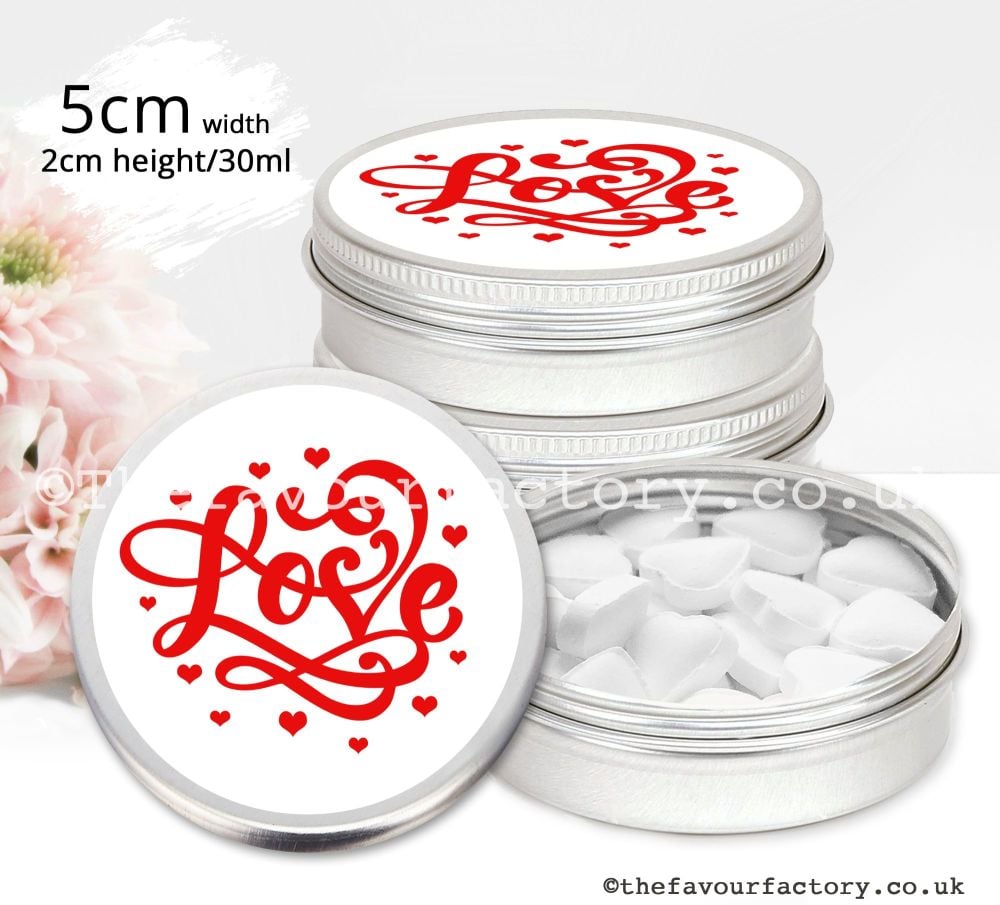 Valentines Day Gift Mint Tins The  Whimsical Love x1