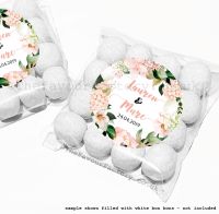 Wedding Table Favours Sweet Bag Kits | Blush Hydrangeas x12