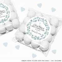 Communion Favours Sweet Bag Kits | Eucalyptus Wreath x12