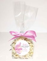 Mummy To Be Pink Belly Bow Popcorn Bags Kits x1