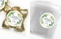 Baby Shower Party Favours Sweet Bags Kits Botanical Gold Dust x1
