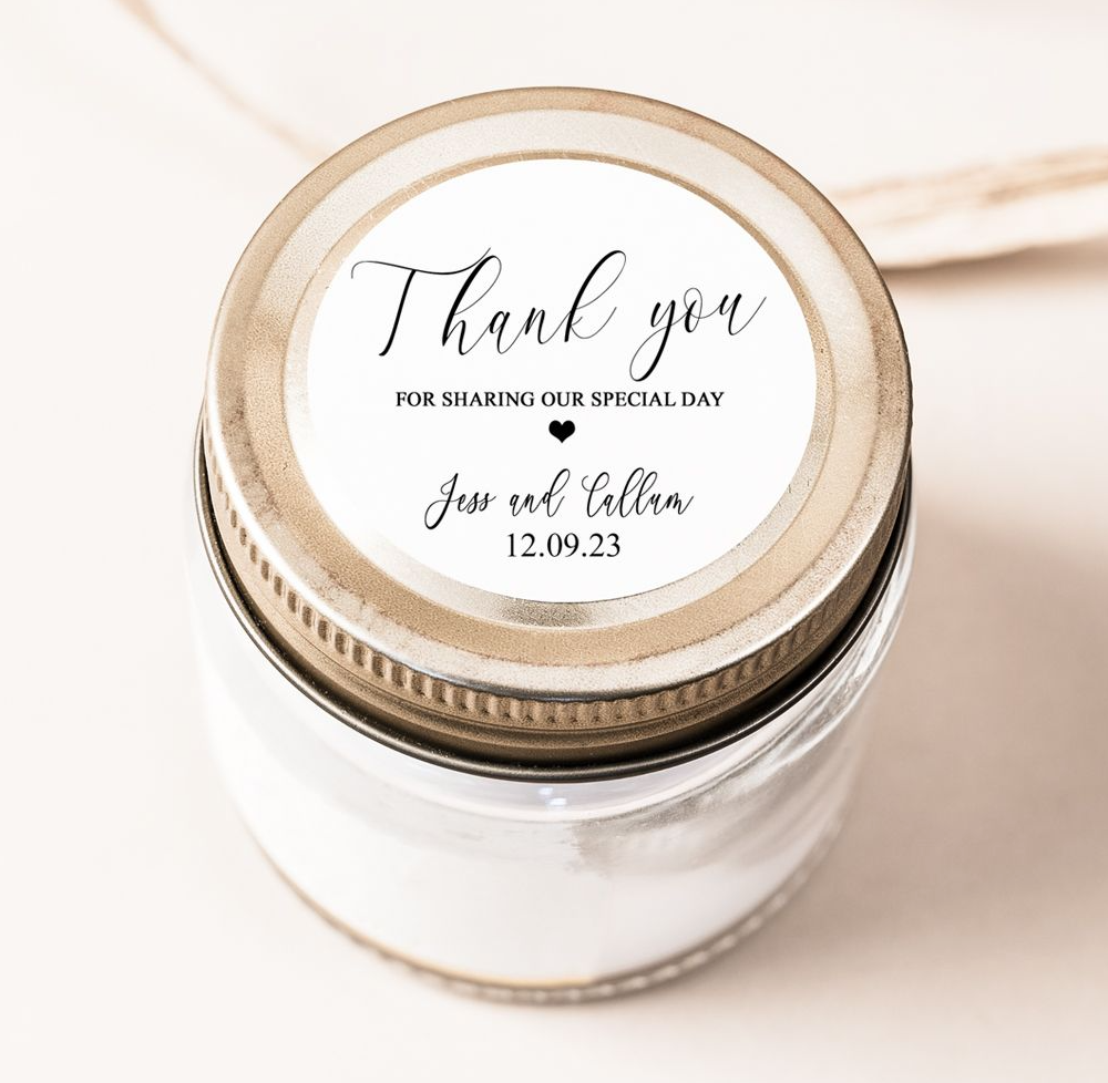 Personalised Favour Tins