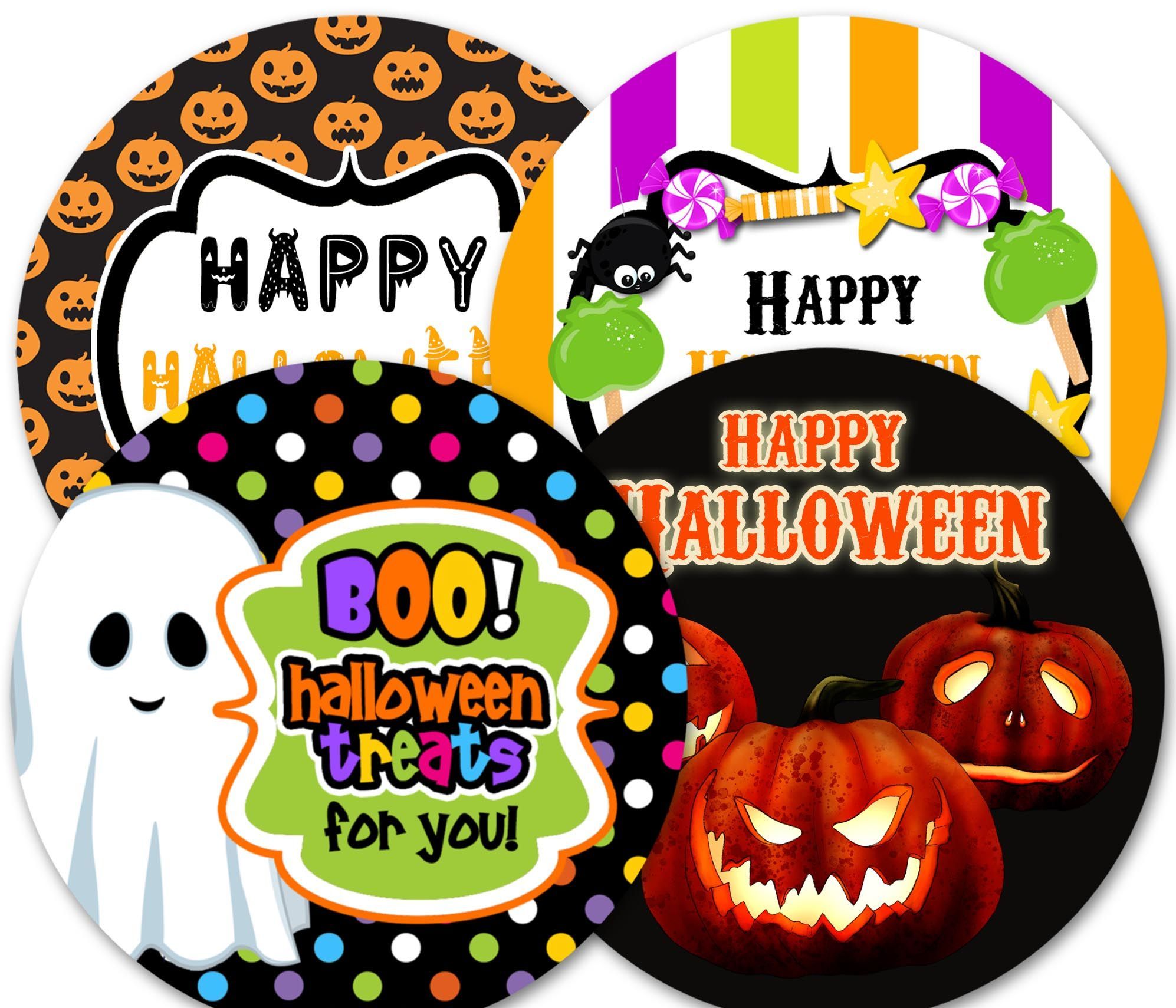 Personalised Halloween Stickers