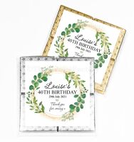 Botanicals Gold Dust Birthday Chocolates Favours x1