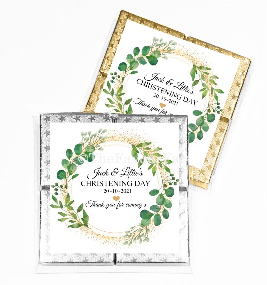 Christening Chocolates Quads - Botanicals Gold Dust x1